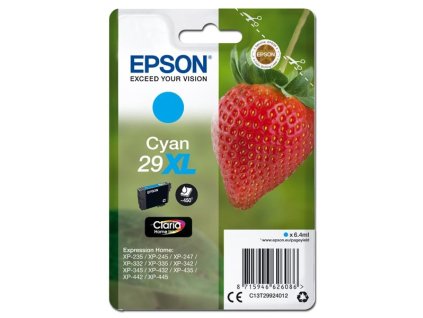 Epson originál ink C13T29924012, T29XL, cyan, 6,4ml