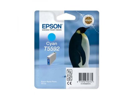 Epson originál ink C13T55924010, cyan, 13ml