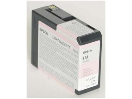 Epson originál ink C13T580600, light magenta, 80ml