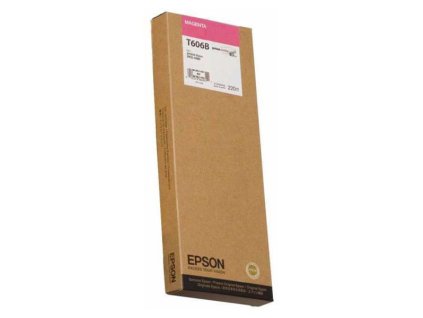 Epson originál ink C13T606B00, magenta, 220ml