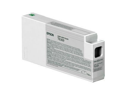 Epson originál ink C13T636900, light light black, 700ml