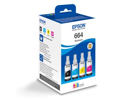 Epson originál ink C13T66464A, CMYK