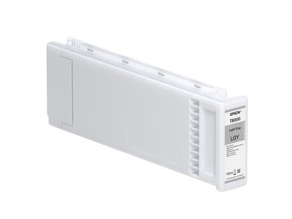Epson originál ink C13T800000, light gray, 700ml