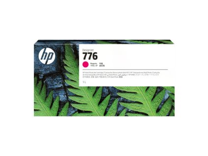 HP originál ink 1XB07A, HP 776, magenta, 1000ml