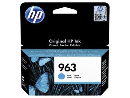 HP originál ink 3JA23AE#301, HP 963, cyan, blister, 700str., 10.77ml, DOPREDAJ
