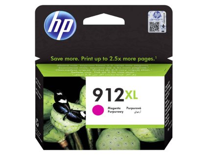 HP originál ink 3YL82AE#301, HP 912XL, high capacity, magenta, blister, 825str.