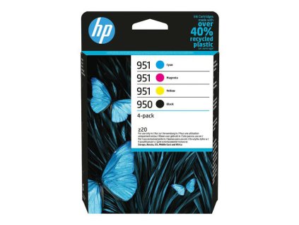 HP originál ink 6ZC65AE#301, HP 950/951, CMYK, blister, 4-pack