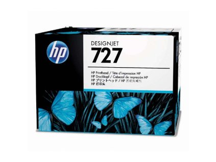 HP originál sada pre výmenu tlačovej hlavy B3P06A, HP 727, CMYK