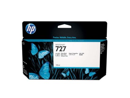 HP originál ink B3P23A, HP 727, photo black, 130ml