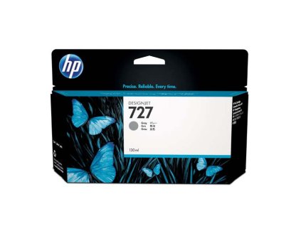HP originál ink B3P24A, HP 727, gray, 130ml
