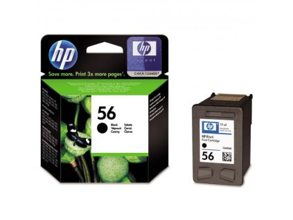 HP originál ink C6656AE, HP 56, black, 520str., 19ml
