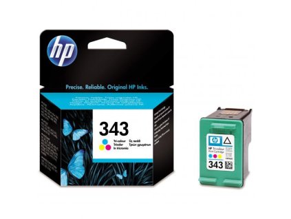 HP originál ink C8766EE, HP 343, color, 260str., 7ml