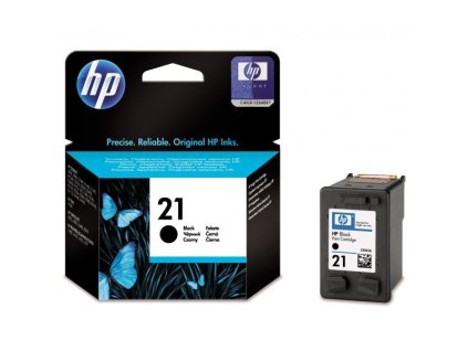 HP originál ink C9351AE, HP 21, black, 150str., 5ml