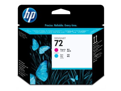 HP originál tlačová hlava C9383A, HP 72, magenta/cyan
