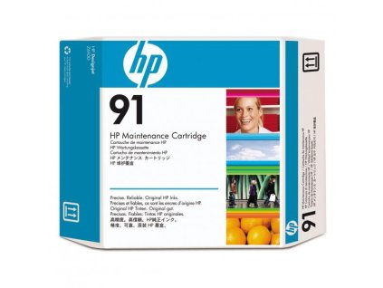 HP originál tlačová hlava C9518A, HP 91, black