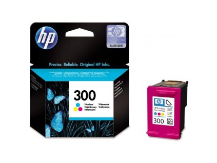 HP originál ink CC643EE, HP 300, color, 165str., 4ml