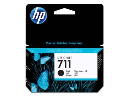 HP originál ink CZ129A, HP 711, black, 38ml