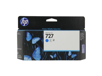 HP originál ink F9J76A, HP 727, cyan, 300ml