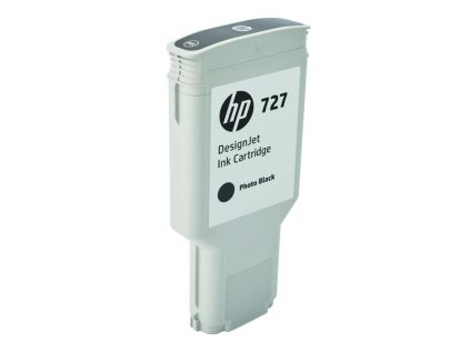 HP originál ink F9J79A, HP 727, photo black, 300ml