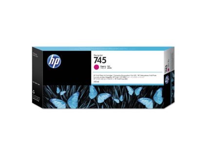 HP originál ink F9K01A, HP 745, magenta, 300ml
