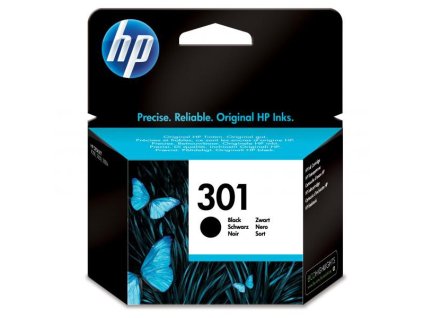 HP originál ink CH561EE, HP 301, black, 170str.