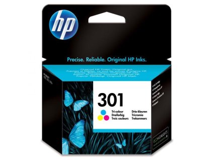 HP originál ink CH562EE, HP 301, color, 150str.