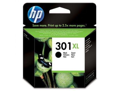 HP originál ink CH563EE, HP 301XL, black, blister, 430str.