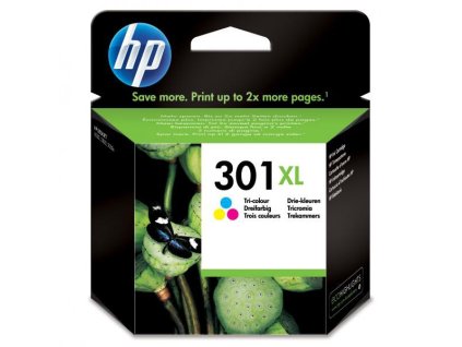HP originál ink CH564EE, HP 301XL, color, blister, 300str.