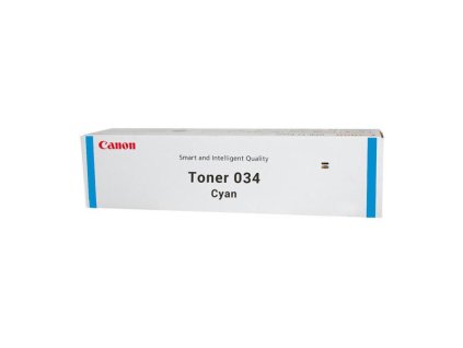 Canon originál toner 034 C, 9453B001, cyan, 7300str.