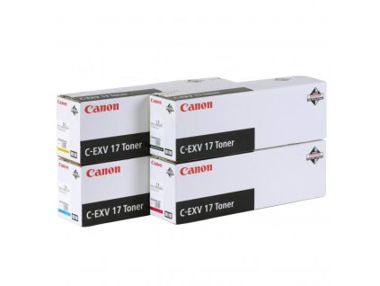 Canon originál toner C-EXV17 M, 0260B002, magenta, 36000str.