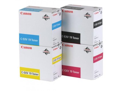 Canon originál toner C-EXV19 M, 0399B002, magenta, 16000str.