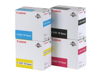 Canon originál toner C-EXV19 Y, 0400B002, yellow, 16000str.