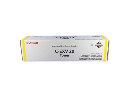 Canon originál toner C-EXV20 Y, 0439B002, yellow, 35000str.