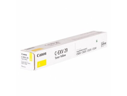 Canon originál toner C-EXV29 Y, 2802B002, yellow, 27000str.