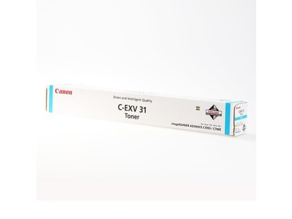 Canon originál toner C-EXV31 C, 2796B002, cyan, 52000str.