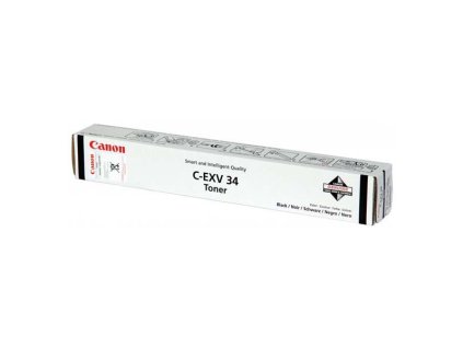 Canon originál toner C-EXV34 BK, 3782B002, black, 23000str.