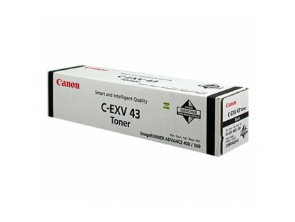 Canon originál toner C-EXV43 BK, 2788B002, black, 15200str.
