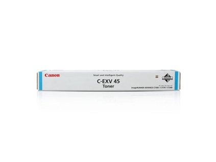 Canon originál toner C-EXV45 C, 6944B002, cyan, 52000str.