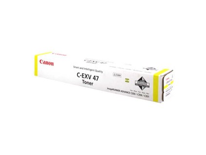 Canon originál toner C-EXV47 Y, 8519B002, yellow, 21500str.