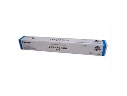 Canon originál toner C-EXV49 C, 8525B002, cyan, 19000str.