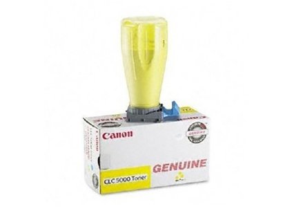 Canon originál toner CLC 5000 Y, 6604A002, yellow, 15000str., 750g