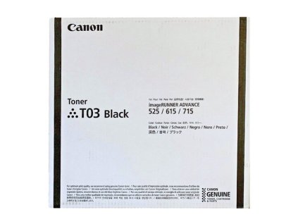 Canon originál toner T03 BK, 2725C001, black, 51500str.