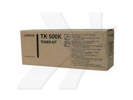 Kyocera originál toner TK500K, 370PD0KW, black, 8000str.
