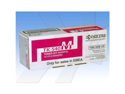 Kyocera originál toner TK540M, 0T2HLBEU, magenta, 4000str.