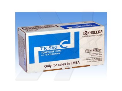 Kyocera originál toner TK560C, 1T02HNCEU0, cyan, 10000str.