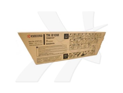 Kyocera originál toner TK810M, 370PC4KL001, magenta, 20000str.