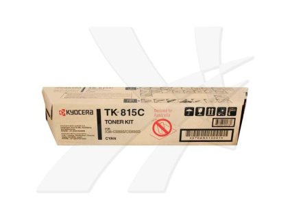Kyocera originál toner TK815C, 370AN510, cyan, 20000str.