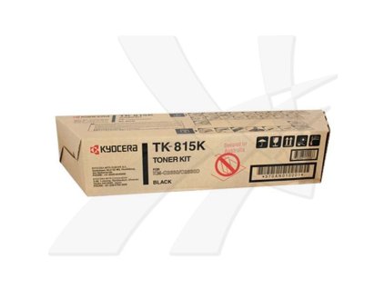 Kyocera originál toner TK815K, 370AN010, black, 20000str.