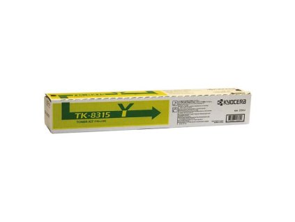 Kyocera originál toner TK8315Y, 1T02MVANL0, yellow, 6000str.