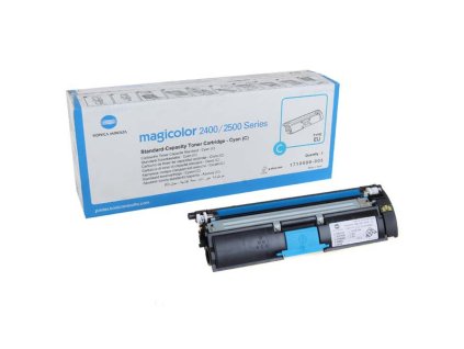 Konica Minolta originál toner A00W331, 1710-5890-03, cyan, 1500str., s hologramom